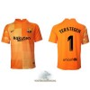 Officiële Voetbalshirt Doelman FC Barcelona Ter Stegen 1 Thuis 2021-22 - Heren